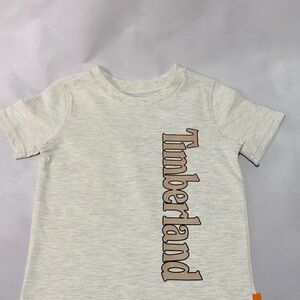 Timberland Kids Light Gray Tee 4T